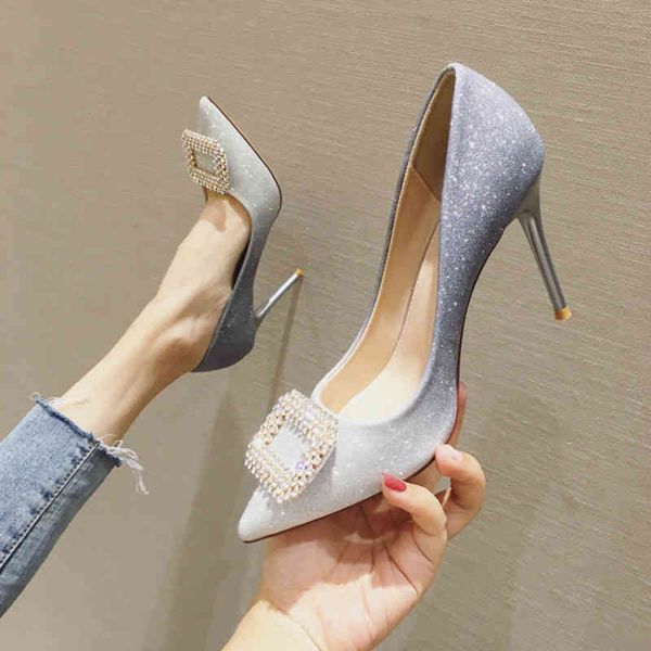 dress shoes hkxn high heels pointed rhinestones square buckle sequins pumps gradient color super wedding t02 l9zu, Black
dress shoes hkxn high heels pointed rhinestones square buckle sequins pumps gradient color super wedding t02 l9zu, Black