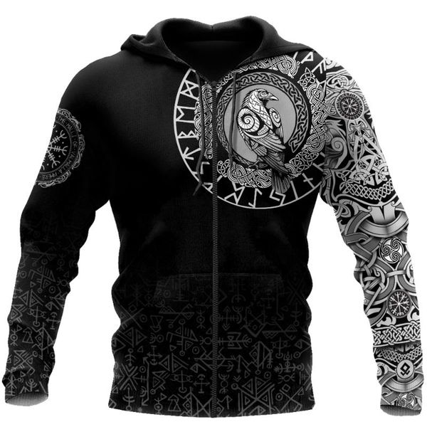 men's hoodies & sweatshirts fashion mens zipper viking tattoo 3d full printed casual harajuku dll37, Black
men's hoodies & sweatshirts fashion mens zipper viking tattoo 3d full printed casual harajuku dll37, Black