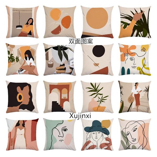 cushion/decorative pillow simple nordic style ins wind double-sided geometric pattern model room living cushion bedside pillowcase sofa deco
cushion/decorative pillow simple nordic style ins wind double-sided geometric pattern model room living cushion bedside pillowcase sofa deco