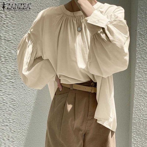 women's blouses & shirts blouses spring blouse elegant puff sleeve casual hollow o neck female solid blusas oversized tuni h8e9, White
women's blouses & shirts blouses spring blouse elegant puff sleeve casual hollow o neck female solid blusas oversized tuni h8e9, White