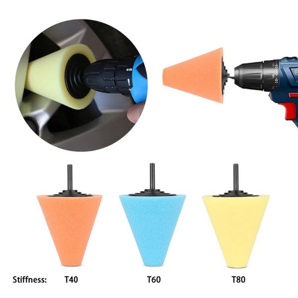 practical burnishing foam sponge polishing cone shaped buffing pads for car wheel hub auto tool accessories
practical burnishing foam sponge polishing cone shaped buffing pads for car wheel hub auto tool accessories