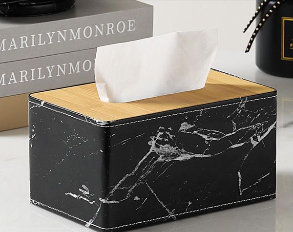 tissue boxes & napkins nordic marble texture leather+bamboo box living room dining paper towel storage
tissue boxes & napkins nordic marble texture leather+bamboo box living room dining paper towel storage
