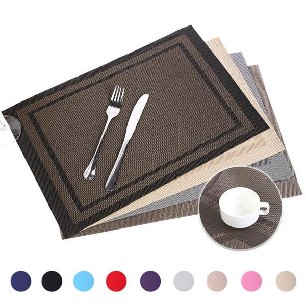 mats & pads 1 pc table mat pvc leather heat insulation simple placemats disc placemat dining
mats & pads 1 pc table mat pvc leather heat insulation simple placemats disc placemat dining