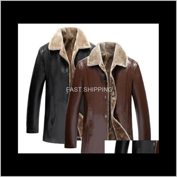 men's jackets apparel pu leather mens coats thicken outerwear hommes clothing medium long winter biker jac koclq, Black;brown
men's jackets apparel pu leather mens coats thicken outerwear hommes clothing medium long winter biker jac koclq, Black;brown