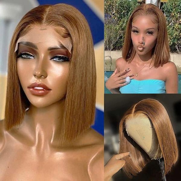 lace wigs brown short bob straight 13x5x1 front human hair pre plucked natural hairline glueless with baby, Black;brown
lace wigs brown short bob straight 13x5x1 front human hair pre plucked natural hairline glueless with baby, Black;brown