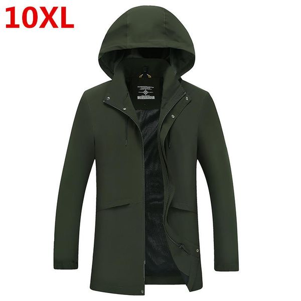 men's jackets highest quality plus size 10xl 9xl long trench coat men brand-clothing casual hooded mens overcoat windbreaker male, Black;brown
men's jackets highest quality plus size 10xl 9xl long trench coat men brand-clothing casual hooded mens overcoat windbreaker male, Black;brown