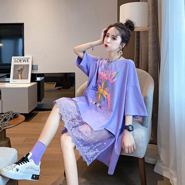 women's t-shirt ins summer korean style loose foreign fashion belly long size short sleeve tide, White
women's t-shirt ins summer korean style loose foreign fashion belly long size short sleeve tide, White
