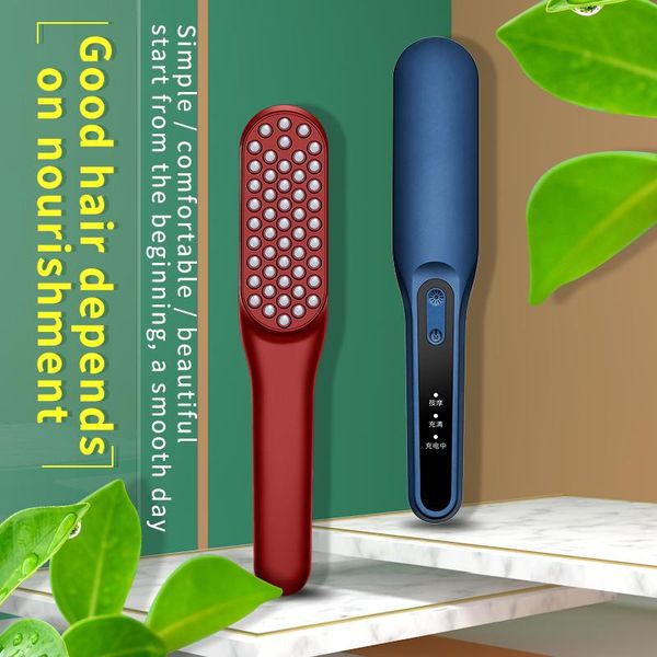 hair brushes electric massage comb color light red and blue care combs head massager styling tools, Silver
hair brushes electric massage comb color light red and blue care combs head massager styling tools, Silver