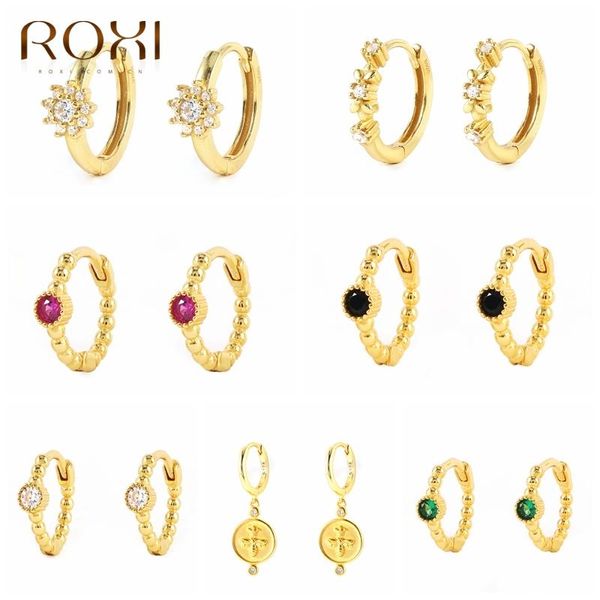 hoop & huggie roxi real 925 sterling silver earrings for women small simple fashion piercing earring earings fine jewelry gift pendientes, Golden;silver
hoop & huggie roxi real 925 sterling silver earrings for women small simple fashion piercing earring earings fine jewelry gift pendientes, Golden;silver