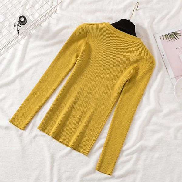 women's sweaters bonjean slim knitted sweater ladies spring autumn o-neck basic and pullovers casual vintage women bj2023, White;black
women's sweaters bonjean slim knitted sweater ladies spring autumn o-neck basic and pullovers casual vintage women bj2023, White;black