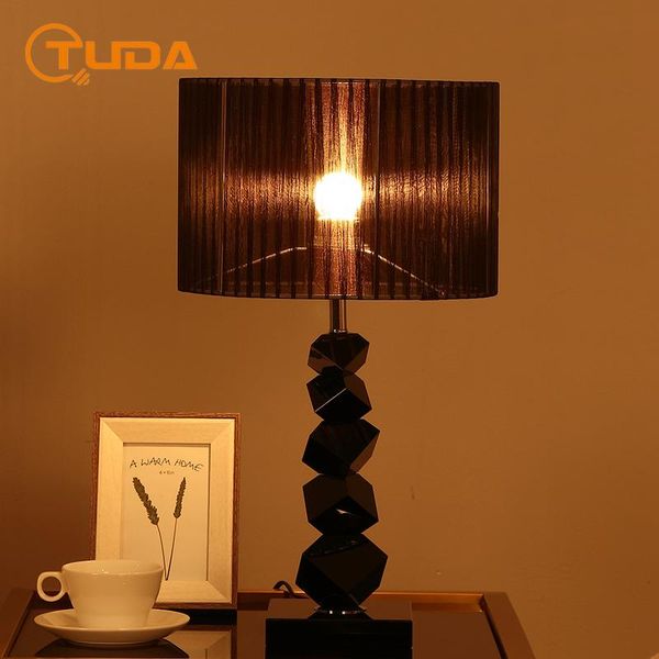 table lamps tuda luxury modern simple black crystal lamp for bedroom living room bedside e27 110v 220v
table lamps tuda luxury modern simple black crystal lamp for bedroom living room bedside e27 110v 220v