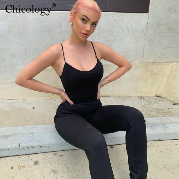2011Chicology bodycon sporting jumpsuit long pants trousers sxy sleeveless 2021 summer streetwear casual female elegant lady clothes, Black
2011Chicology bodycon sporting jumpsuit long pants trousers sxy sleeveless 2021 summer streetwear casual female elegant lady clothes, Black