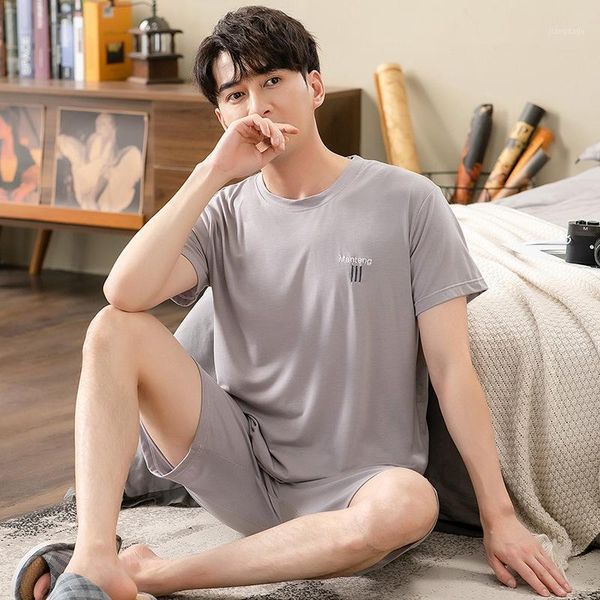 men's sleepwear pijama hombre verano corto solid v neck soft summer pajamas 2 piece pajama set plus size with shorts ensembles homme, Black;brown
men's sleepwear pijama hombre verano corto solid v neck soft summer pajamas 2 piece pajama set plus size with shorts ensembles homme, Black;brown
