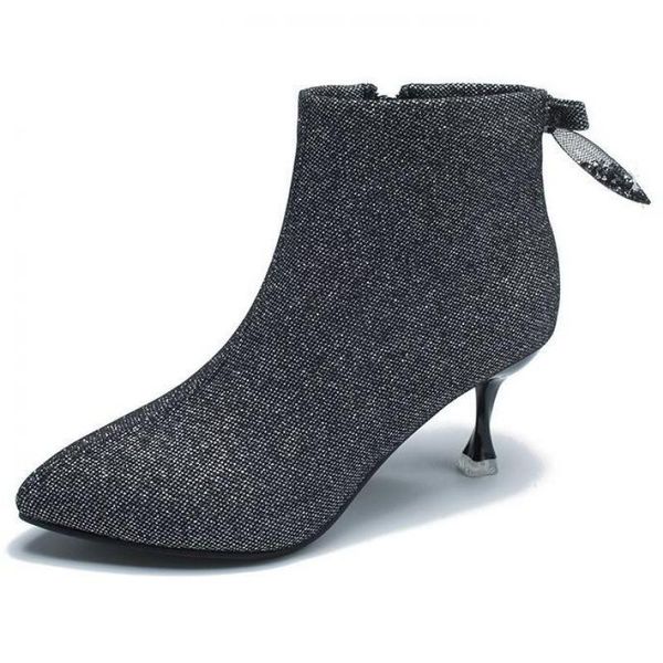 boots europe women sock bling sequin stretch spring autumn shoes fashion elastic ankle high heel zip boot, Black
boots europe women sock bling sequin stretch spring autumn shoes fashion elastic ankle high heel zip boot, Black