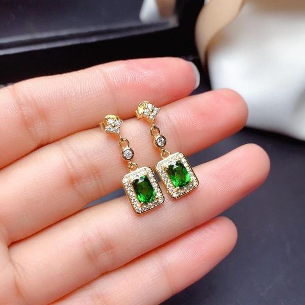 dangle & chandelier meibapj natural granny green diopside gemstone rectangle drop leaf earrings real 925 silver fine charm jewelry for women
dangle & chandelier meibapj natural granny green diopside gemstone rectangle drop leaf earrings real 925 silver fine charm jewelry for women
