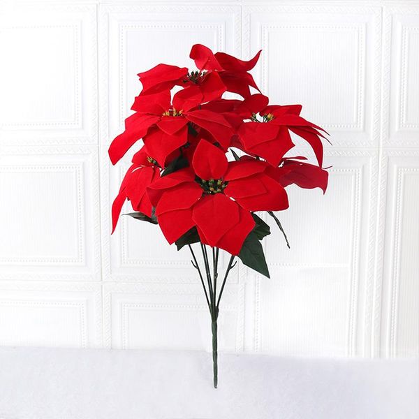 decorative flowers & wreaths 2pcs artificial christmas flower wholesale flannel 5 poinsettia 7 bouquet flo
decorative flowers & wreaths 2pcs artificial christmas flower wholesale flannel 5 poinsettia 7 bouquet flo