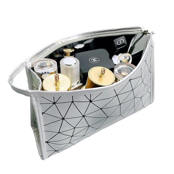 storage bags geometric diamond pu leather portable cosmetic bag travel large-capacity wash
storage bags geometric diamond pu leather portable cosmetic bag travel large-capacity wash