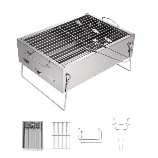 grills home barbecue charcoal grill stainless steel folding bbq rack outdoor camping picnic cooking stove for 3-5 people
grills home barbecue charcoal grill stainless steel folding bbq rack outdoor camping picnic cooking stove for 3-5 people