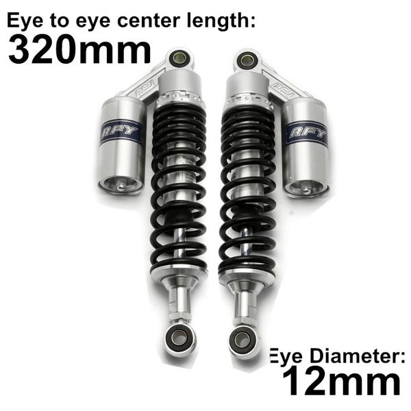 parts universal 320mm 12.5" rear falling protection air absorber gas suspension motorcycle scooter dirt bike accessories d30
parts universal 320mm 12.5" rear falling protection air absorber gas suspension motorcycle scooter dirt bike accessories d30