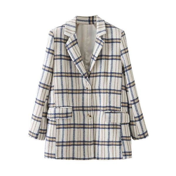 vintage stylish casual warm plaid jacket coat women elegant fashion lapel collar long sleeve loose outerwear chic 210520, Black
vintage stylish casual warm plaid jacket coat women elegant fashion lapel collar long sleeve loose outerwear chic 210520, Black