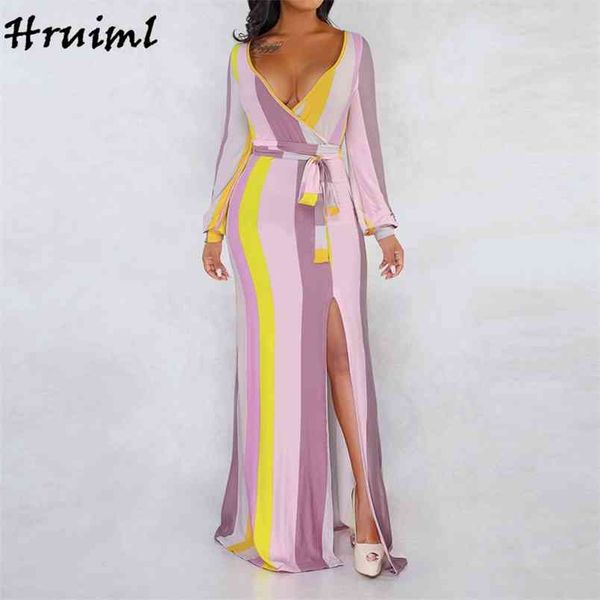 boho dress beach skinny fashion dresses for women long sleeve striped floor length thigh slit vestido de mulher 210513, Black;gray
boho dress beach skinny fashion dresses for women long sleeve striped floor length thigh slit vestido de mulher 210513, Black;gray