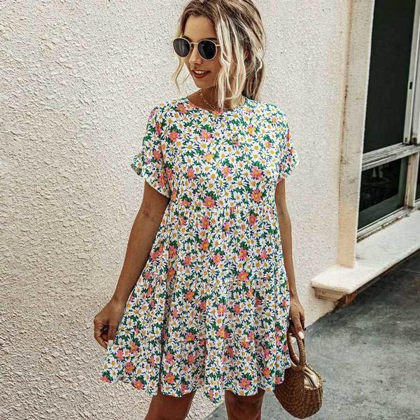 inspired floral babydoll dress for women y plus size summer cute cotton new casual ladies 210412, Black;gray
inspired floral babydoll dress for women y plus size summer cute cotton new casual ladies 210412, Black;gray