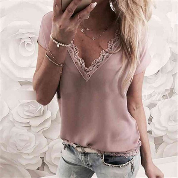 kayotuas women t-shirt short sleeve loose summer ladies casual v-neck pure color lace patchwork streetwear 210522, White
kayotuas women t-shirt short sleeve loose summer ladies casual v-neck pure color lace patchwork streetwear 210522, White