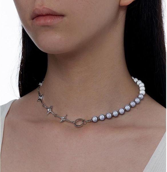 reflective pearl choker necklaces pendants cross jewelry accessories, Golden;silver
reflective pearl choker necklaces pendants cross jewelry accessories, Golden;silver