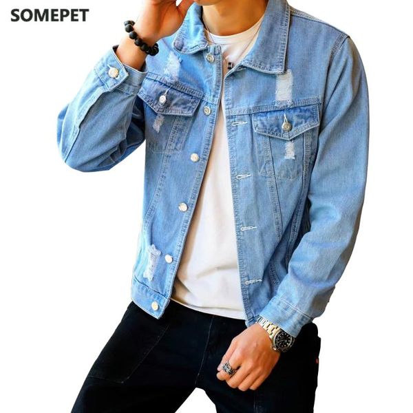men's jackets denim jacket hip hop retro street casual pilot harajuku fashion hole slim buttoned sky blue, Black;brown
men's jackets denim jacket hip hop retro street casual pilot harajuku fashion hole slim buttoned sky blue, Black;brown