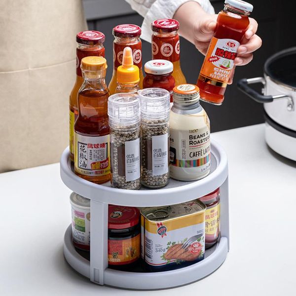 kitchen storage & organization 2 layer rotation organizer round shelf condiment rack spice drink cosmetic tray organizers
kitchen storage & organization 2 layer rotation organizer round shelf condiment rack spice drink cosmetic tray organizers