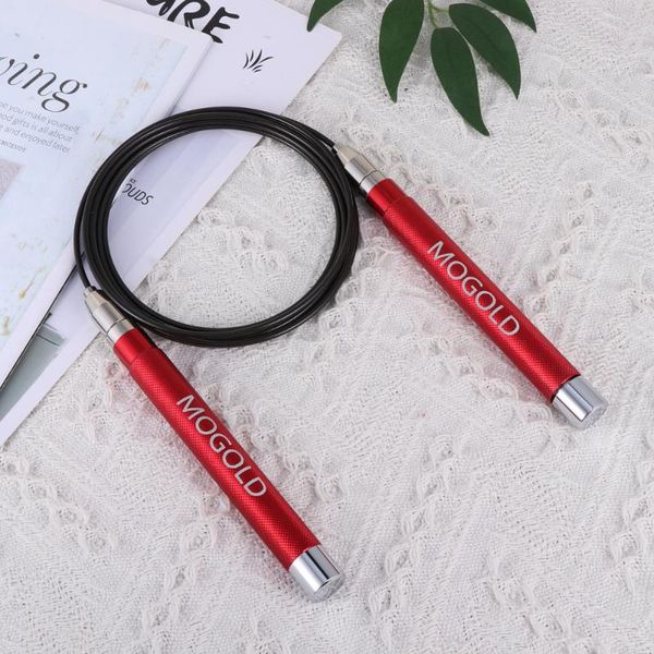 jump ropes 1pc fitness self-locking handle skipping rope metal wire sports accessory for training contest exercise (red)
jump ropes 1pc fitness self-locking handle skipping rope metal wire sports accessory for training contest exercise (red)