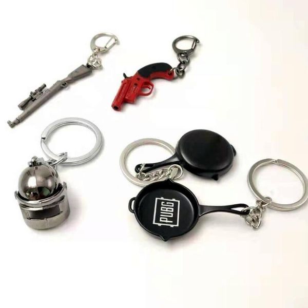 keychains wholesale 20pcs/lot pubg mini signal pistol pan moved helmet 98k gun model keychain alloy key holders for player gifts, Silver
keychains wholesale 20pcs/lot pubg mini signal pistol pan moved helmet 98k gun model keychain alloy key holders for player gifts, Silver