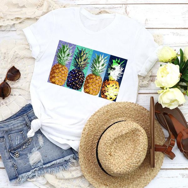 women's t-shirt women graphic fruit beach pineapple watercolor fashion cartoon 90s lady tees print clothing female t shirt womens, White
women's t-shirt women graphic fruit beach pineapple watercolor fashion cartoon 90s lady tees print clothing female t shirt womens, White