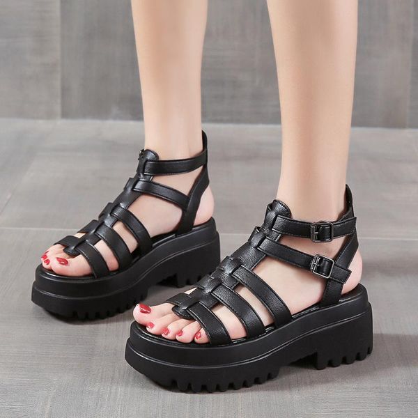 sandals black platform women narrow band open toe shoes summer leisure thick sole zapatos mujer 2021
sandals black platform women narrow band open toe shoes summer leisure thick sole zapatos mujer 2021
