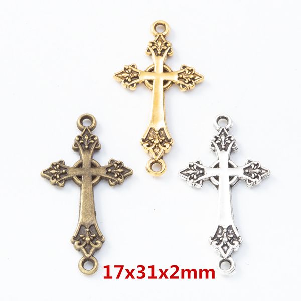 30 pcs vintage cross zinc alloy charms pendant diy bracelet necklace metal jewelry accessories making 8225, Bronze;silver
30 pcs vintage cross zinc alloy charms pendant diy bracelet necklace metal jewelry accessories making 8225, Bronze;silver