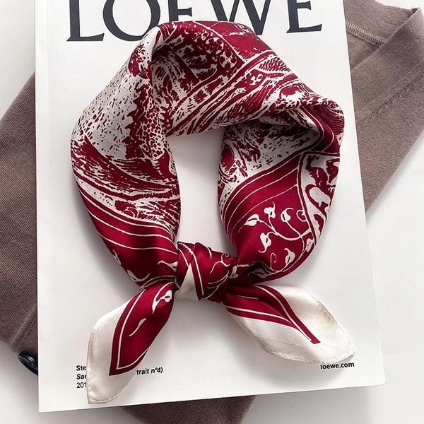scarves animal print square silk scarf women soft small neck scarfs party hair band hand kerchief female bandana ribbon, Blue;gray
scarves animal print square silk scarf women soft small neck scarfs party hair band hand kerchief female bandana ribbon, Blue;gray