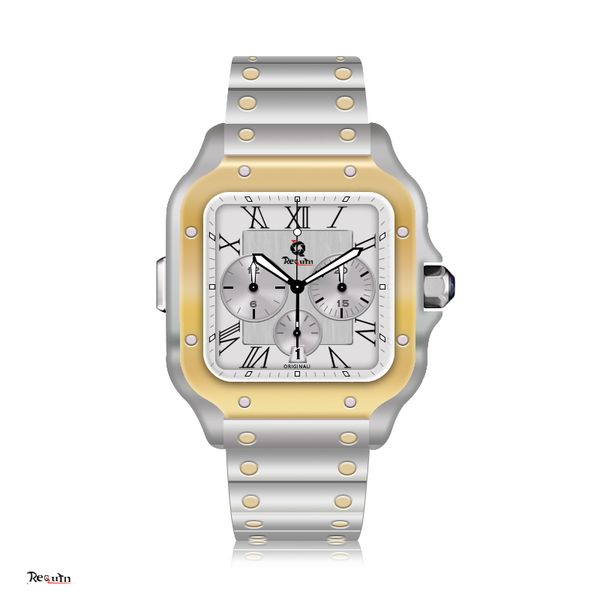 men's luxury automatic mechanical watch 100xl requin santo gold silver stainless steel case wssa full working calendar dial sapphire wa, Slivery;brown
men's luxury automatic mechanical watch 100xl requin santo gold silver stainless steel case wssa full working calendar dial sapphire wa, Slivery;brown