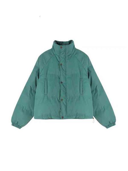 "guier" winter stand collar down et women's 2021 design sense niche white duck zipper, Black
"guier" winter stand collar down et women's 2021 design sense niche white duck zipper, Black