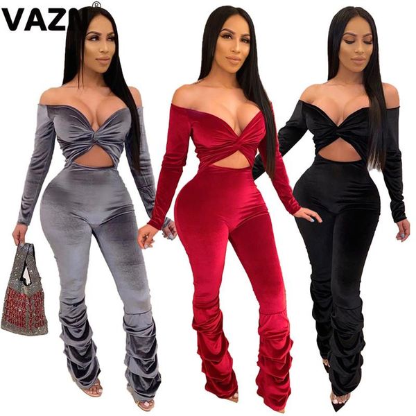 women's jumpsuits & rompers vazn slash-neck colorful 2021 fashion high street casual bodycon long pants slim jumpsuit, Black;white
women's jumpsuits & rompers vazn slash-neck colorful 2021 fashion high street casual bodycon long pants slim jumpsuit, Black;white