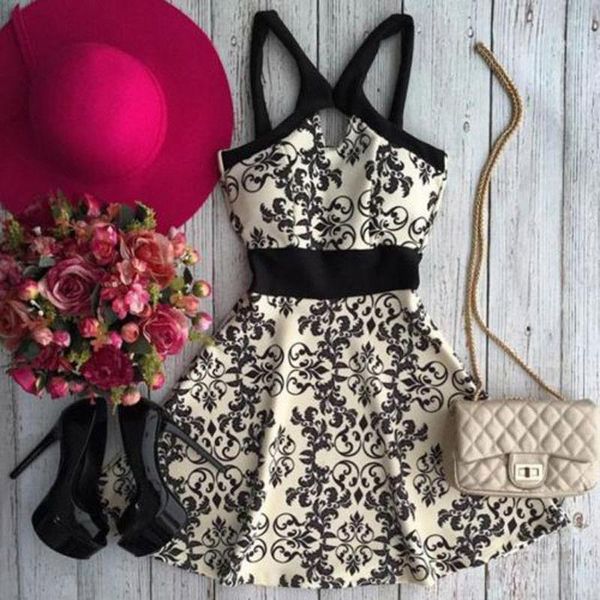 fashion womens dress women casual dresses summer sleeveless mini above knee evening party ladies high waist floral print, Black;gray
fashion womens dress women casual dresses summer sleeveless mini above knee evening party ladies high waist floral print, Black;gray