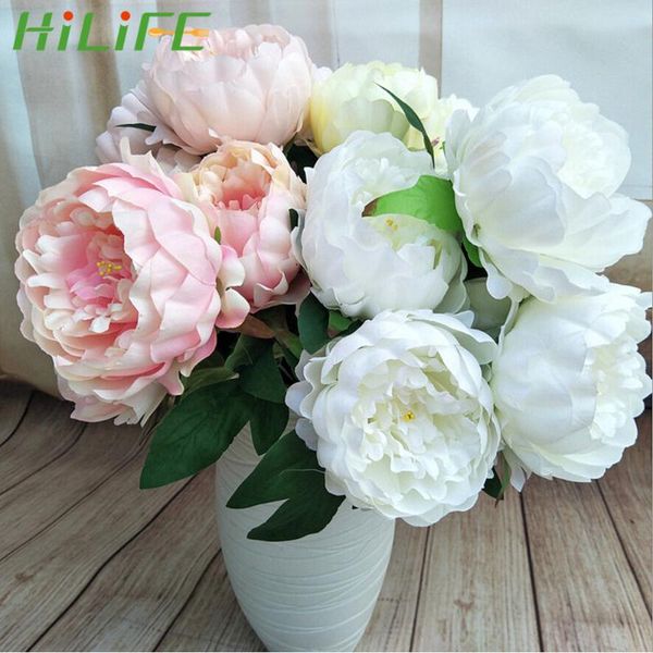bunch european artificial peony 5 big head silk fake flowers bouquet rose home decoration wedding party decor white pink decorative & wreath
bunch european artificial peony 5 big head silk fake flowers bouquet rose home decoration wedding party decor white pink decorative & wreath