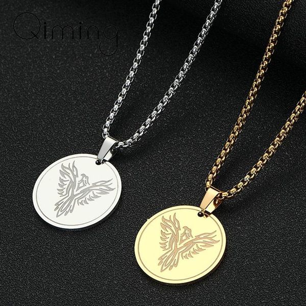 pendant necklaces stainless steel phoenix pendants cute animal fashion jewelry sun god bird charm everyday necklace party gift, Silver
pendant necklaces stainless steel phoenix pendants cute animal fashion jewelry sun god bird charm everyday necklace party gift, Silver