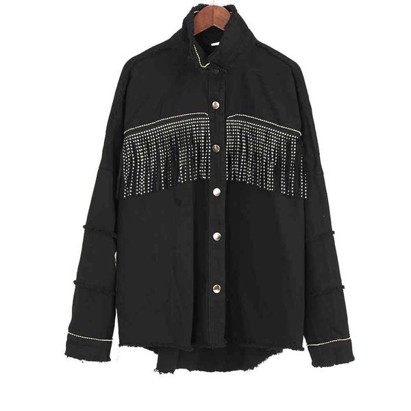 women's jackets leather jacket, long sleeve stylish, vintage, with fringe, denim, urban fashion, 6uzo, Black;brown
women's jackets leather jacket, long sleeve stylish, vintage, with fringe, denim, urban fashion, 6uzo, Black;brown