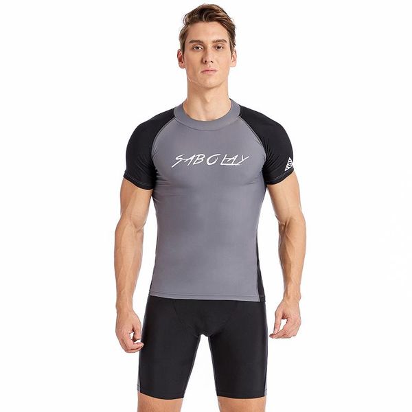 one-piece suits rash guard men swimsuit swim shirt short l-5xl male upf 50+ clothing quick dry for diving swimming surfing
one-piece suits rash guard men swimsuit swim shirt short l-5xl male upf 50+ clothing quick dry for diving swimming surfing