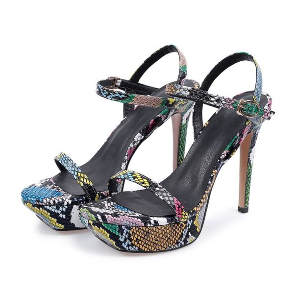 Large size womens shoes 2021 summer new chunky fashion wild snakeskin womens sexy sandals high heels, Black
Large size womens shoes 2021 summer new chunky fashion wild snakeskin womens sexy sandals high heels, Black