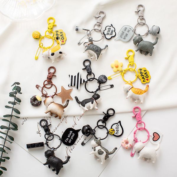 keychain cute fashion keychain cute car keychain pendant couple pair backpack hanging creative gift, Silver
keychain cute fashion keychain cute car keychain pendant couple pair backpack hanging creative gift, Silver