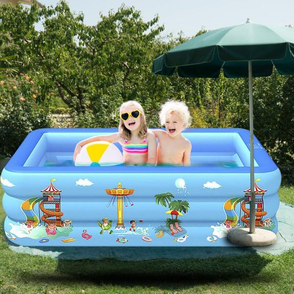 square inflatable pool children's home use paddling large size kids swimming suitable for yard & accessories
square inflatable pool children's home use paddling large size kids swimming suitable for yard & accessories