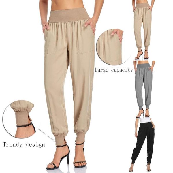 women's pants & capris women autumn winter casual solid color high-waist ankle-lenght elastic waist elasticity trousers pantalon pour f, Black;white
women's pants & capris women autumn winter casual solid color high-waist ankle-lenght elastic waist elasticity trousers pantalon pour f, Black;white