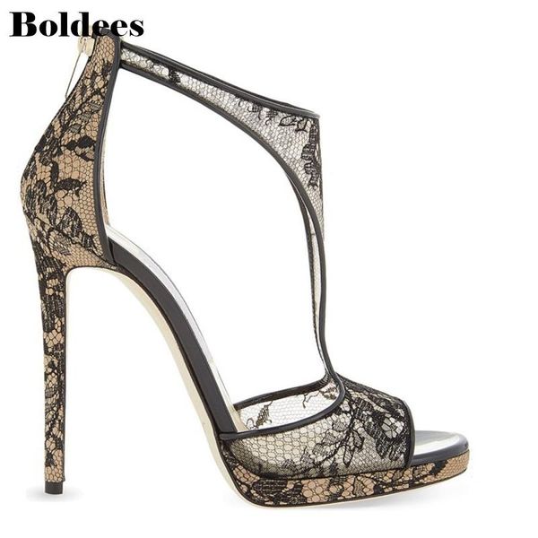 plus size 34-43 women sandals summer gauze high heeled pumps lace fish mouth fashion platform party wedding shoes, Black
plus size 34-43 women sandals summer gauze high heeled pumps lace fish mouth fashion platform party wedding shoes, Black