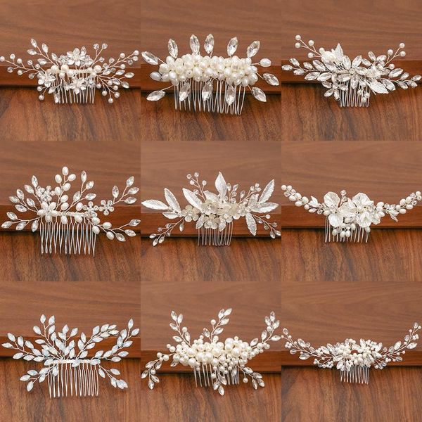 hair clips & barrettes silver color pearl rhinestone wedding combs accessories for women ornaments jewelry bridal headpiece, Golden;silver
hair clips & barrettes silver color pearl rhinestone wedding combs accessories for women ornaments jewelry bridal headpiece, Golden;silver